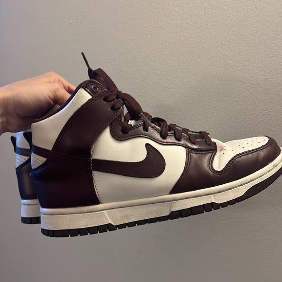 Wmns Dunk High 'Burgundy Crush Nike Dunk Burgundy 8.5 US Maroon Trendy color - Picture 5 of 9